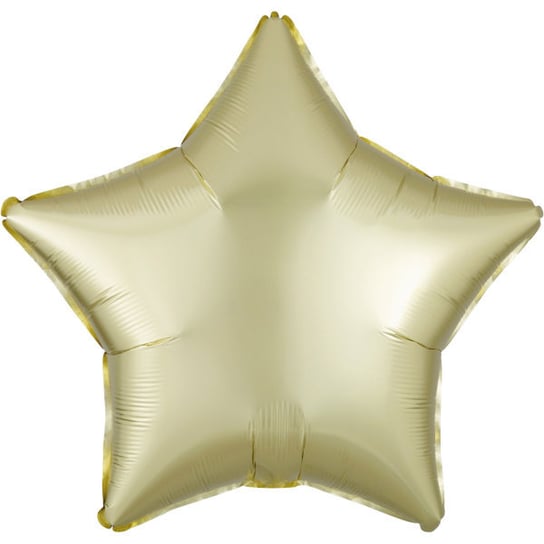 Balon foliowy 19" Gwiazdka Satin - żółta Anagram