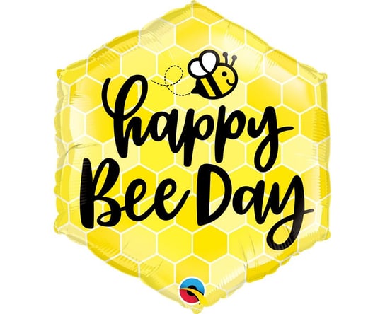 Balon Foliowy 20" Ql Shp Happy Bee Day Qualatex