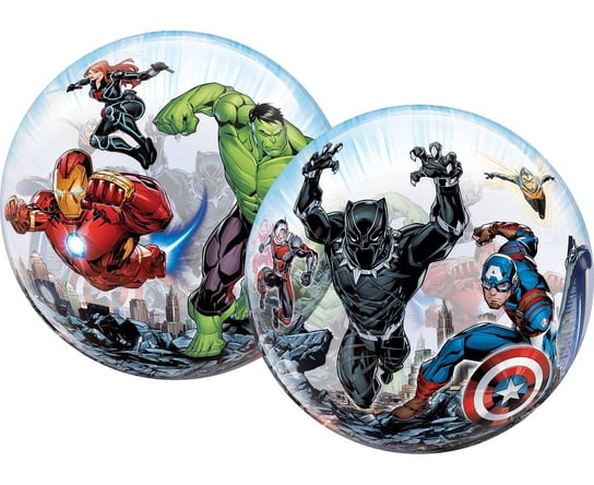 Balon Foliowy 22" Ql Bubble Poj. Marvel'S Avengers Classic Qualatex