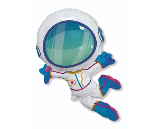 Balon Foliowy 24" Fx - Astronauta, Pakowany Flexmetal