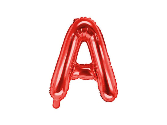 Balon Foliowy 35 Cm Litera "A" Czerwony Party Deco