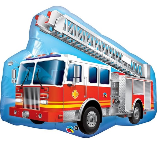 Balon Foliowy 36" Ql Cir "Red Fire Truck" Qualatex