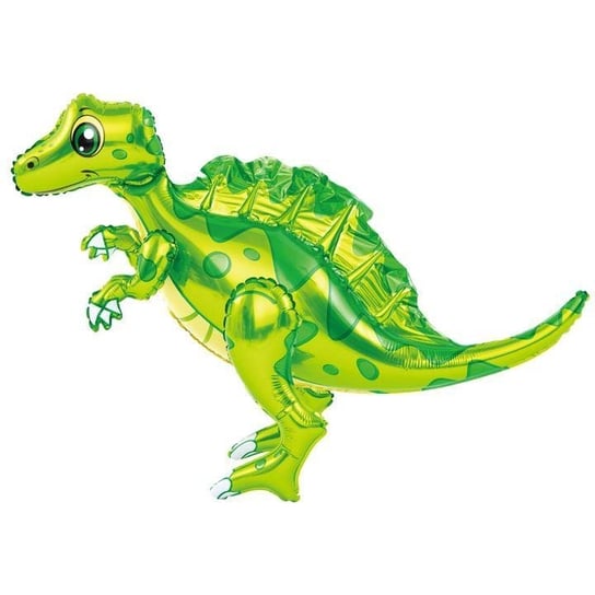 Balon Foliowy 3D Spinozaur Zielony 75Cm X 60Cm Dinozaur Dino Party PartyPal