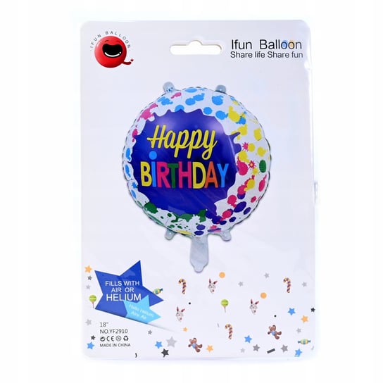 Balon Foliowy 45Cm Urodziny Jednorożec Różne Wzory Midex