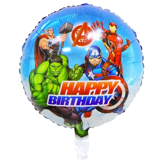 Balon Foliowy Avengers Iron Man Urodziny 45cm Inna marka