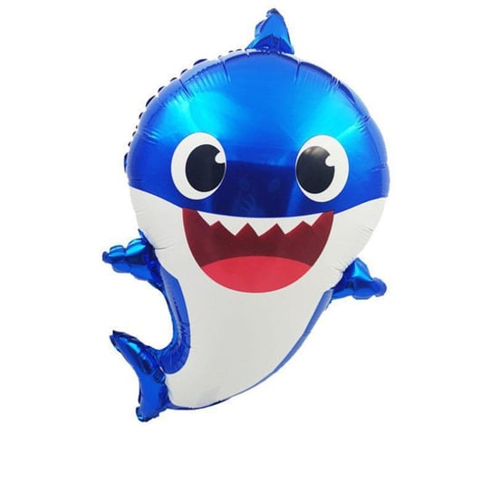 Balon foliowy Baby Shark, niebieski, ok. 50 cm Party spot