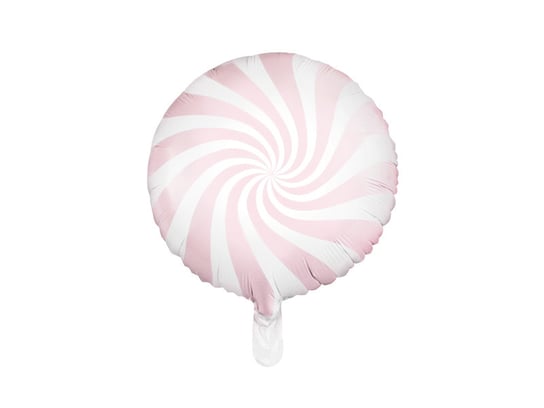 Balon foliowy, Cukierek, 45 cm, jasnoróżowy PartyDeco
