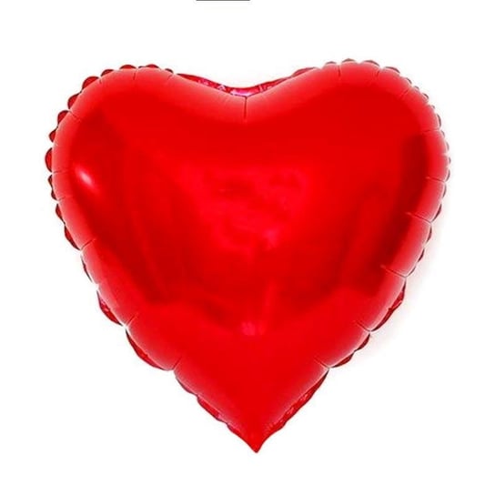 Balon Foliowy Czerwone Serce, 46 Cm, 18 Cali Inna marka