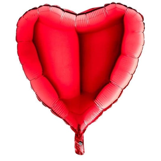 Balon Foliowy - Czerwone Serce 46 cm, Grabo GRABO