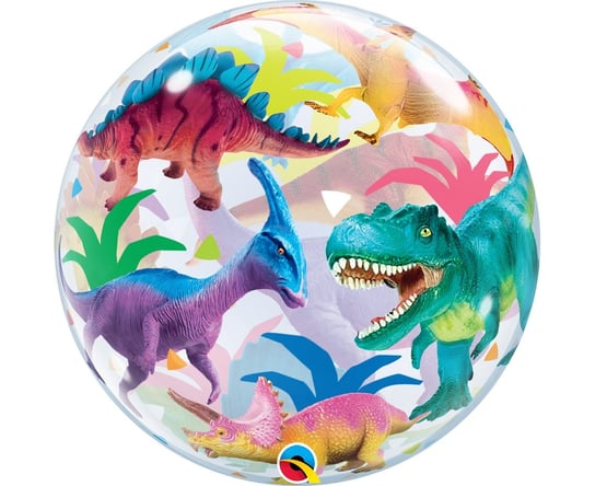 Balon foliowy, Dinozaury, 22" Qualatex