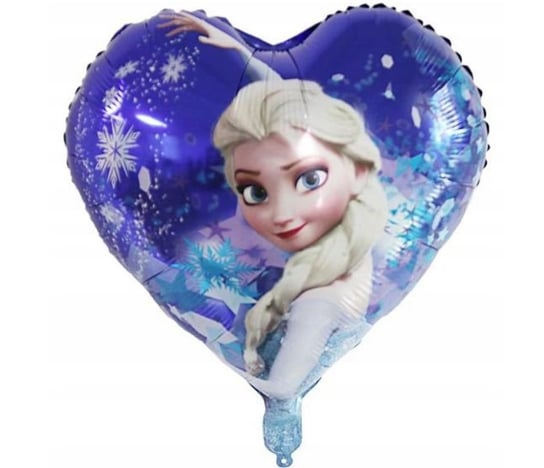 Balon Foliowy Frozen Kraina Lodu Elsa Urodzinowy Serce 45cm Inna marka