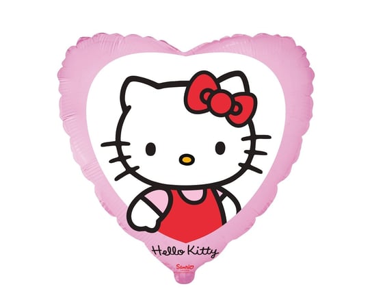 Balon foliowy FX - "Hello Kitty w okienku", 18" Flexmetal