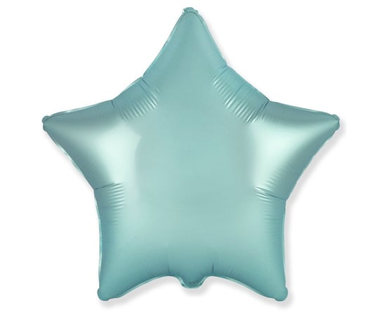 Balon foliowy, gwiazda, 18", jasnoniebieski Flexmetal