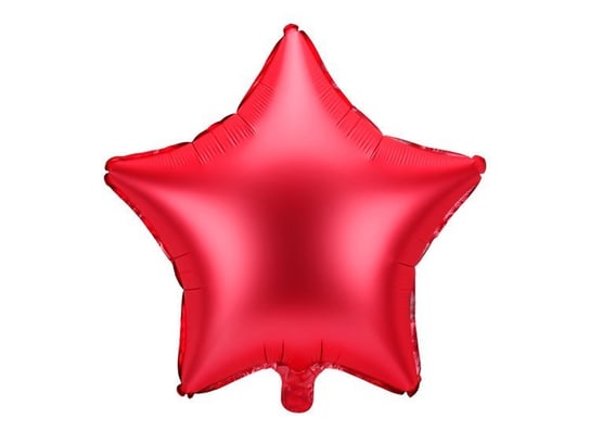 Balon foliowy gwiazdka 48 cm czerwony PartyDeco