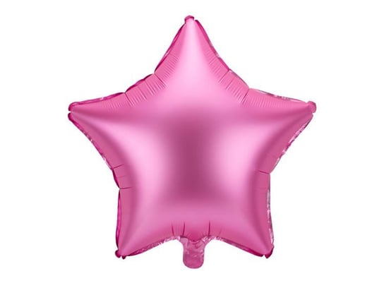 Balon foliowy gwiazdka 48 cm różowy PartyDeco