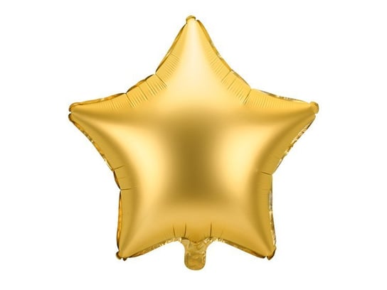 Balon foliowy gwiazdka 48 cm złoty PartyDeco