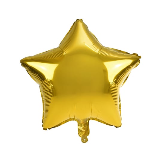 Balon foliowy (gwiazdka) złoty, 1 szt. Arpex
