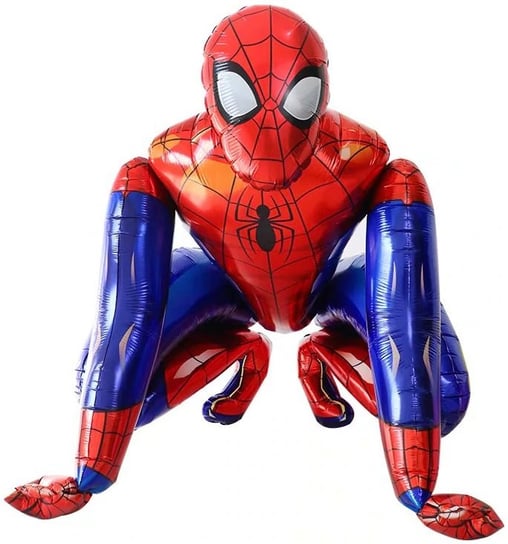 Balon Foliowy Hel Chodzący Spiderman Urodziny Duży Hopki