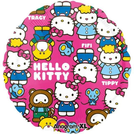 Balon foliowy, Hello Kitty, 17" Amscan