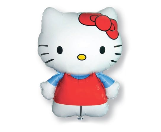 Balon foliowy, Hello Kitty (czerwona kokardka), 24" Inna marka