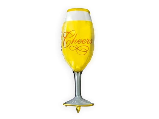 Balon Foliowy Kieliszek Cheers - 99 Cm -1 Szt. PartyPal