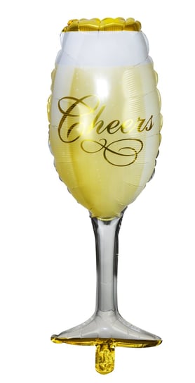 Balon foliowy, kieliszek do szampana Arpex