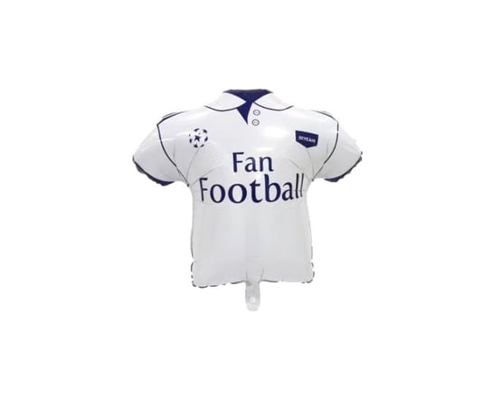 Balon foliowy Koszulka piłkarska jak Real Madryt, ok.61 cm Party spot