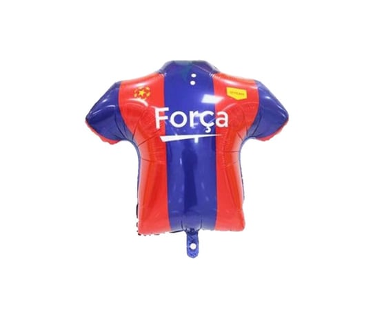 Balon foliowy Koszulka Piłkarska w barwach Barcelony, ok 61 cm Party spot