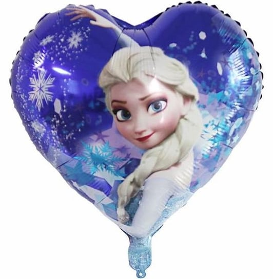 Balon foliowy Kraina Lodu Elsa 18", serce Party spot