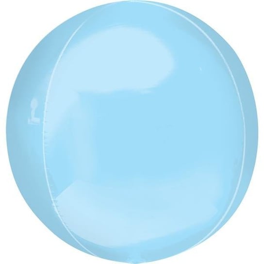 Balon Foliowy Kula Niebieska  38 X 40 Cm Amscan