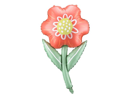 Balon foliowy Kwiatek, 53x96 cm PartyDeco