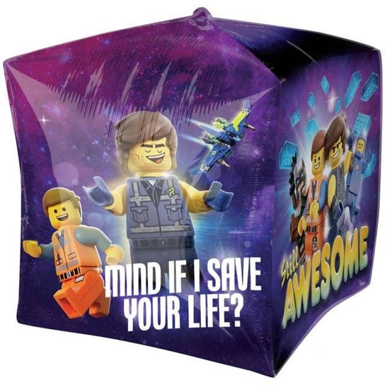 Balon foliowy, Lego Movie 2, 38 cm Amscan