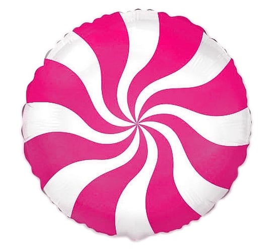 Balon foliowy, Lizak, różowy GoDan