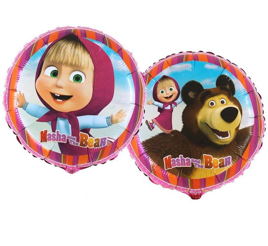 Balon foliowy Masza i Niedźwiedź - Masha and Bear Grabo Balloons