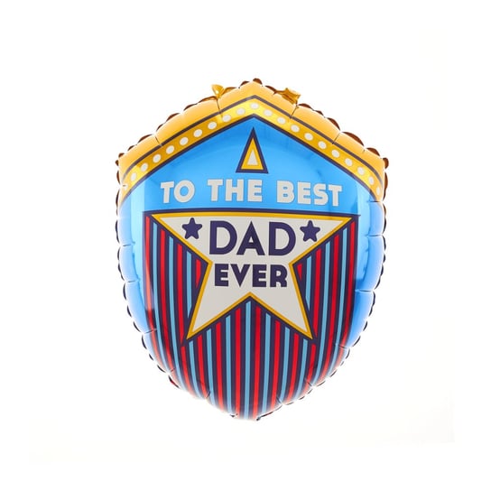Balon foliowy medal odznaka bohater na Dzień Ojca prezent DLA TATY 59cm ABC