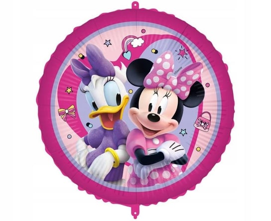 Balon Foliowy Minnie Junior Disney 46cm, 1 szt ciężarek GoDan