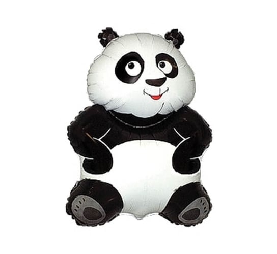Balon foliowy miś panda, 35 cm GoDan