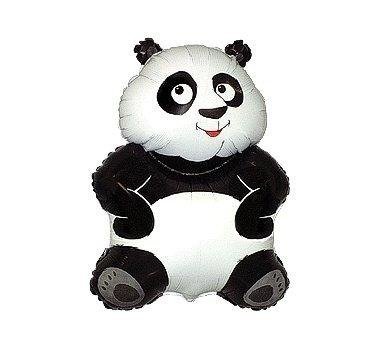 Balon Foliowy - Miś Panda, 62cm Flexmetal
