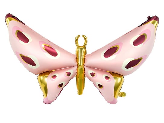 Balon foliowy Motyl, 120x87 cm, mix PartyDeco