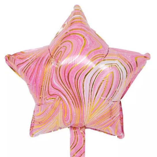 Balon foliowy mozaika pink gwiazda 18" somgo