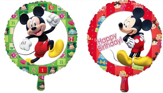 Balon foliowy Myszka Mickey, okrągły urodzinowy, 18' Party spot