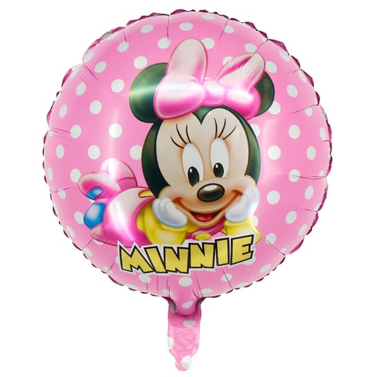 Balon foliowy Myszka Minnie, okrągły 18' Party spot