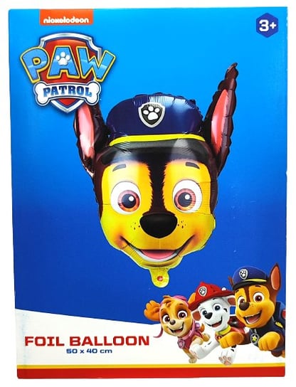 Balon Foliowy Na Hel Psi Patrol Chase 50 X 40 Cm Avec