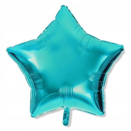 Balon foliowy Niebieski Tiffany GWIAZDKA 25cm Inna marka