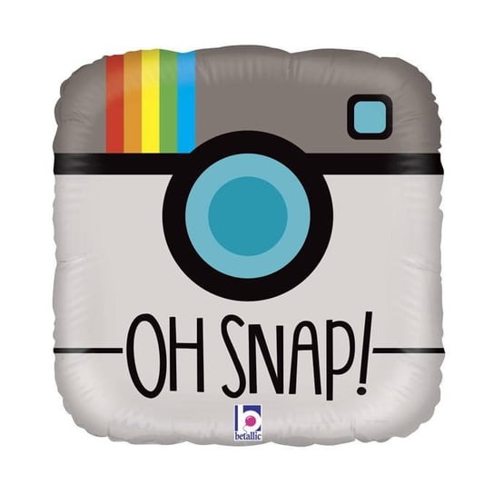 Balon Foliowy Oh Snap, Instagram 46 cm GRABO