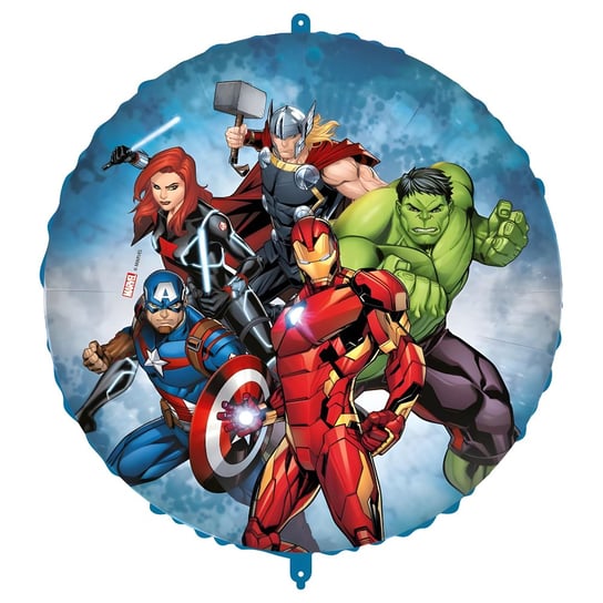 Balon foliowy okrągły Superbohaterowie Avengers Infinity Stones Marvel 46cm ABC