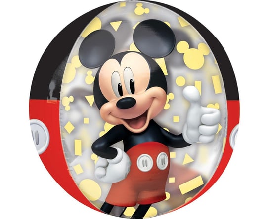 Balon Foliowy Orbz - Mickey Mouse Forever, 38 X 40 Cm (Pakowany) / 1 Szt. Amscan