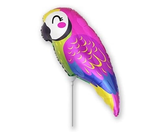 Balon foliowy papuga kolorowa 35cm Inna marka