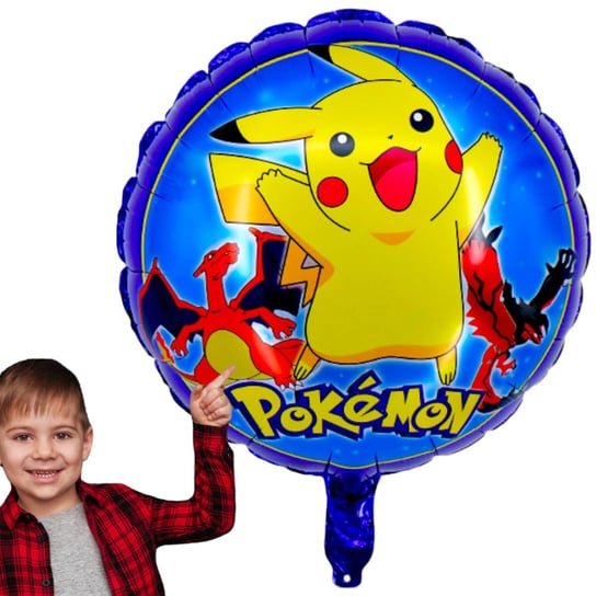 Balon Foliowy POKEMON Pikachu 45cm Galaxy