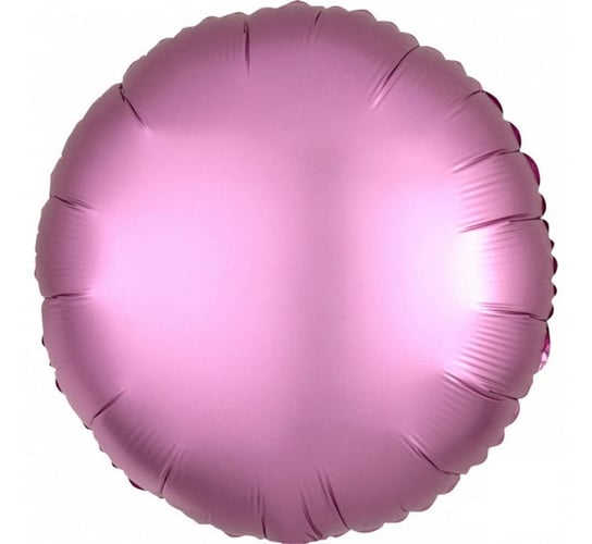 Balon Foliowy, Satyna Lux S15, Jasny Róż, 43 Cm Amscan